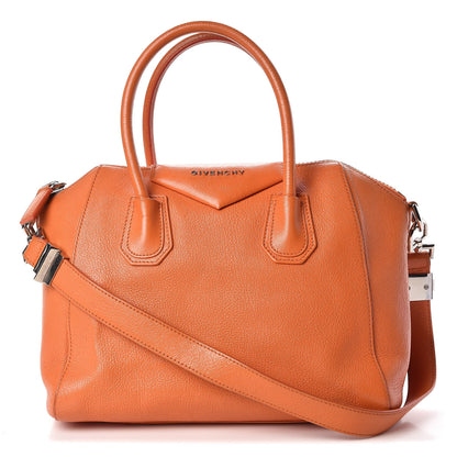 Givenchy Sugar Goatskin Small Antigona Orange 1 of 10