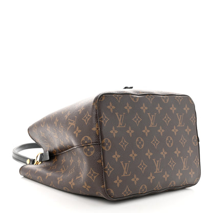 Louis Vuitton Monogram Neonoe MM Black 4 of 9