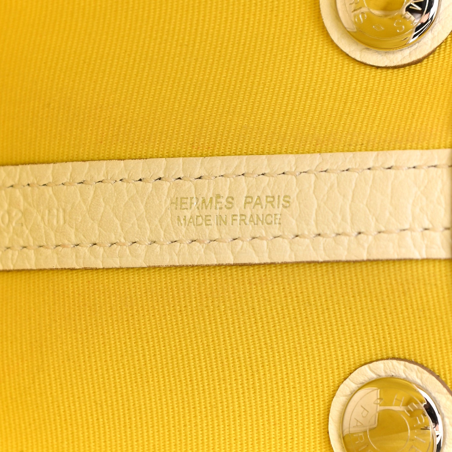 Hermes Toile Officier Vache Country Garden Party 30 TPM Lime White 11 of 22