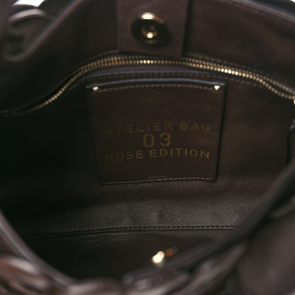 Valentino Garavani Nappa Atelier 03 Rose Edition Small Hobo Brown 5 of 8