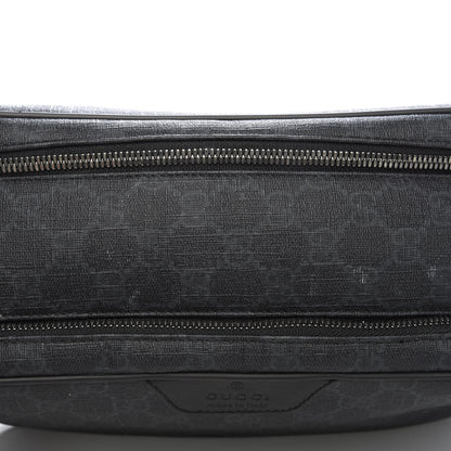 Gucci GG Supreme Monogram Toiletry Case Black Grey 13 of 13