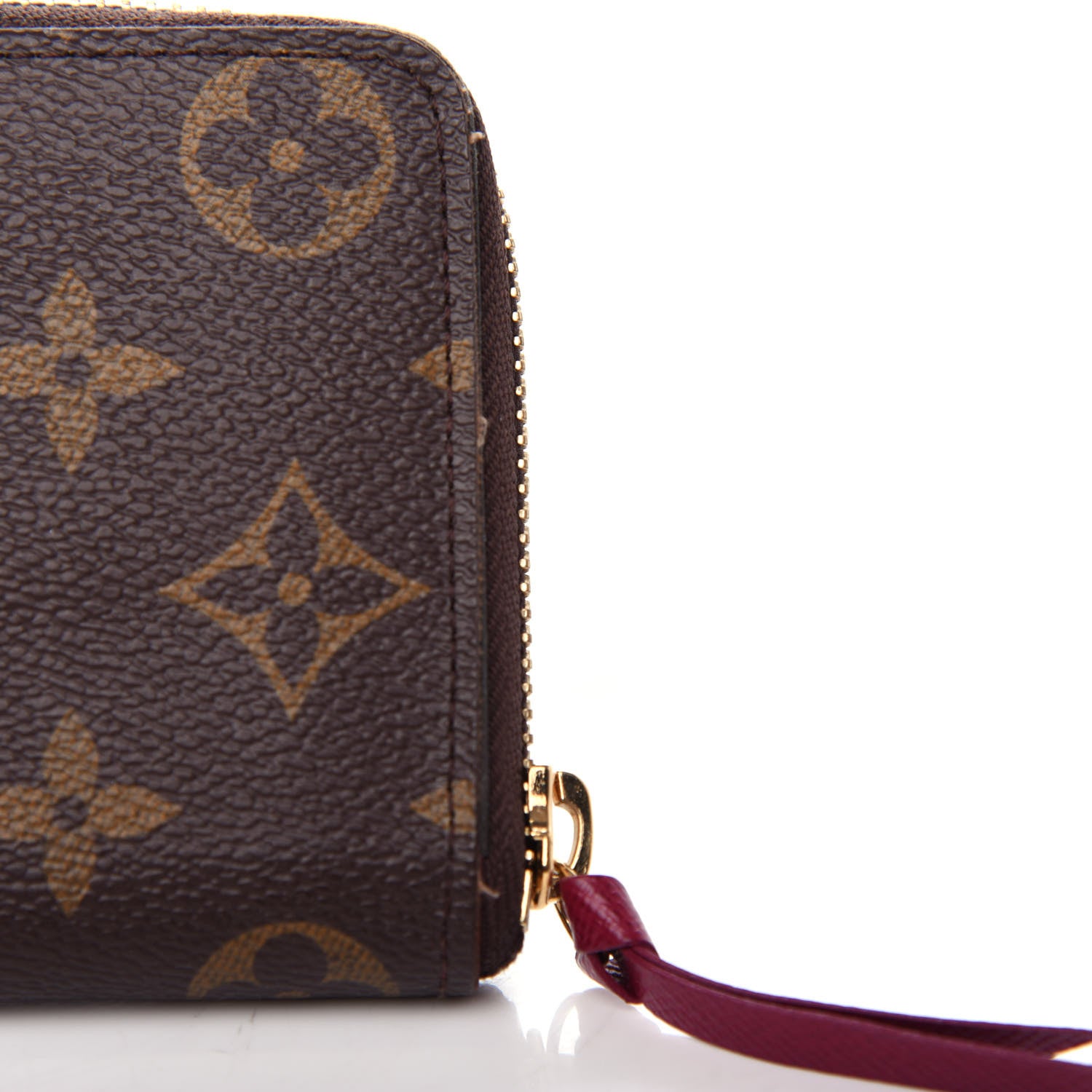 Louis Vuitton Monogram Clemence Wallet Fuchsia 9 of 9