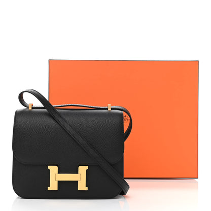 Hermes Epsom Constance 18 Black 11 of 11