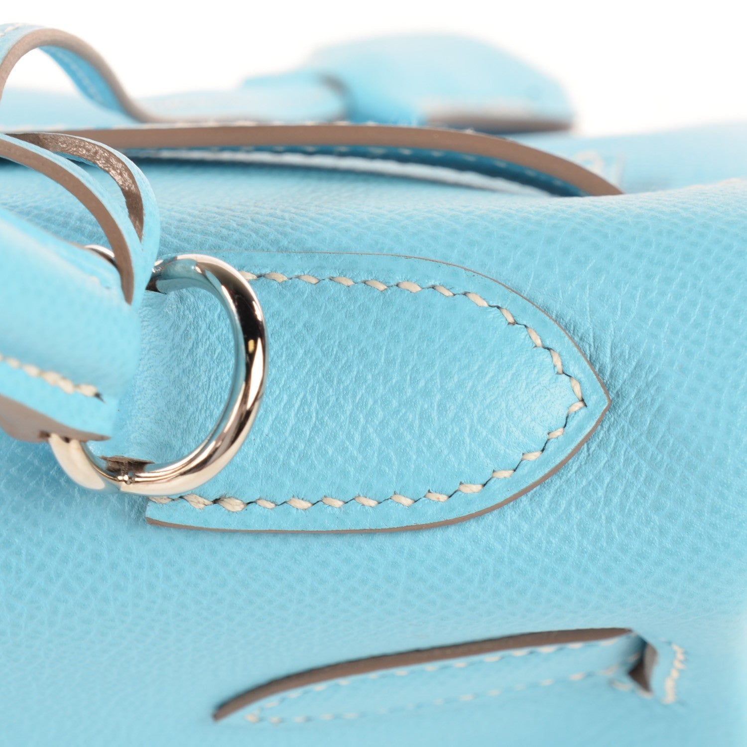 Hermes Epsom Candy Kelly Retourne 32 Celeste Mykonos 14 of 26