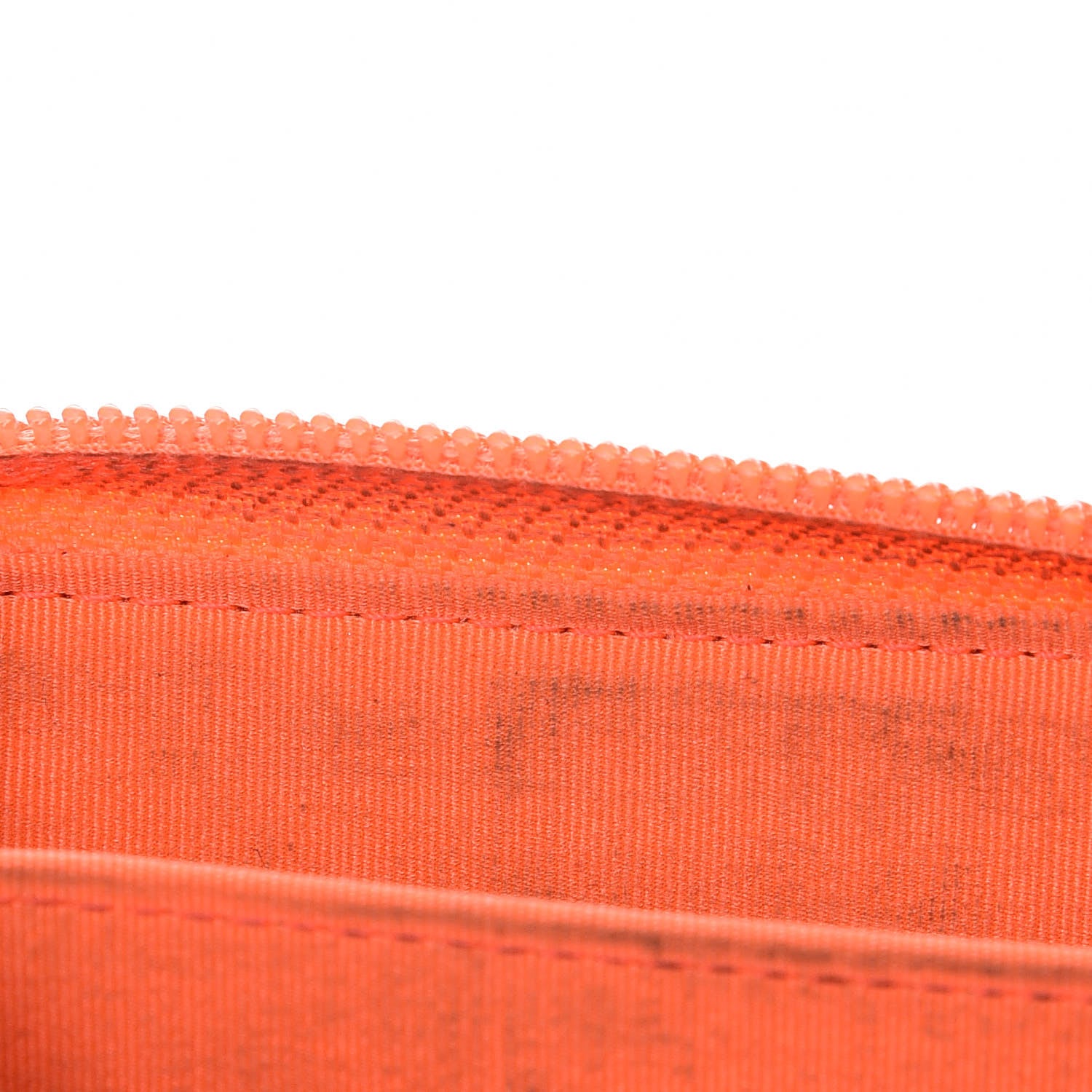 Chanel Patent Quilted Boy Zip Around Coin Purse Wallet Orange 8 of 15