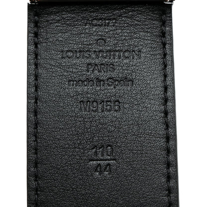 Louis Vuitton Damier Graphite Calfskin Belt 110 44 Black 4 of 7