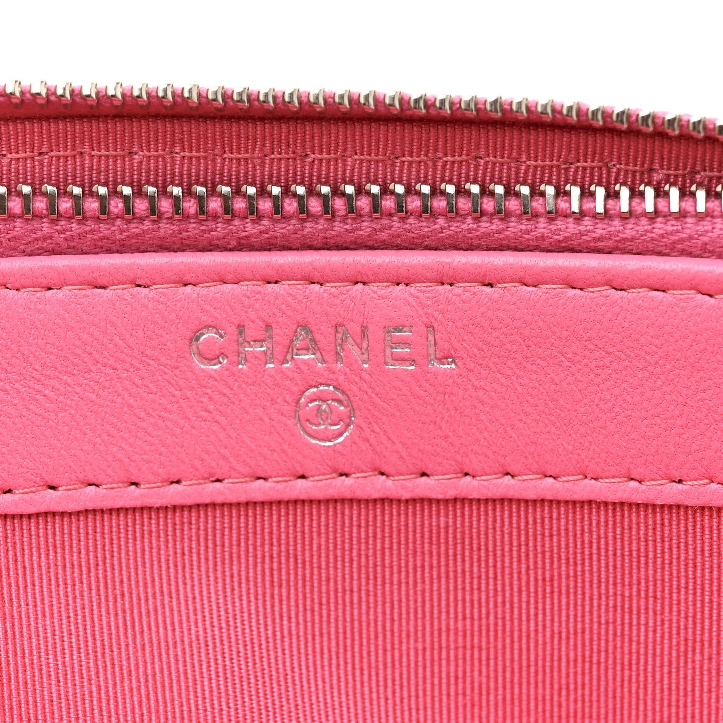 Lambskin Quilted Small Clutch With Chain Pink