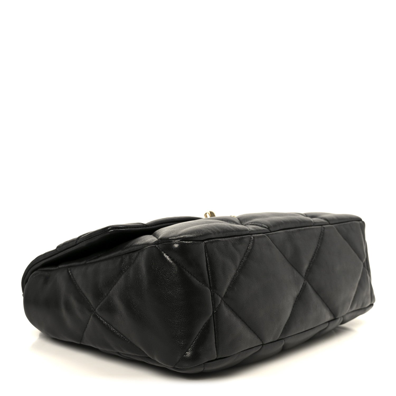 Chanel Lambskin Quilted Large Chanel 19 Flap Black 4 of 11