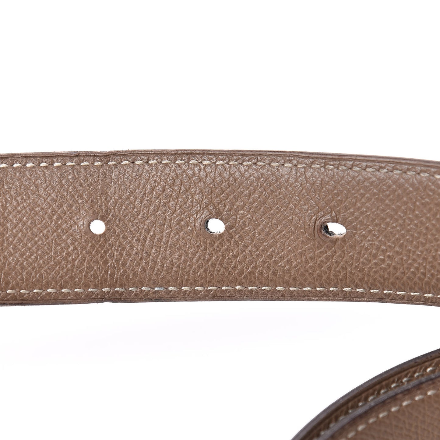 Box Espom Collier De Chien CDC Belt 90 Black Etoupe