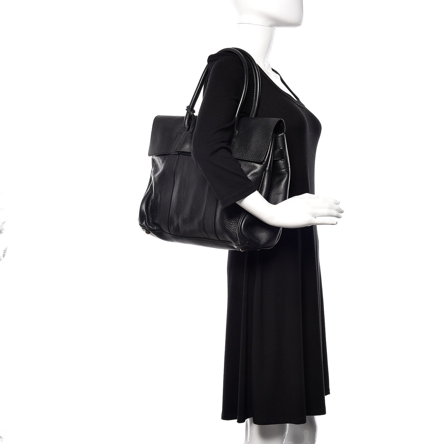 Natural Leather Bayswater Black
