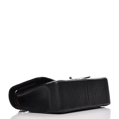 Chanel Caviar Quilted Jumbo Double Flap Black 4 of 13