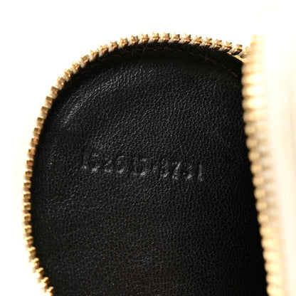 Gucci Monogram Heart Coin Purse Gold 7 of 10