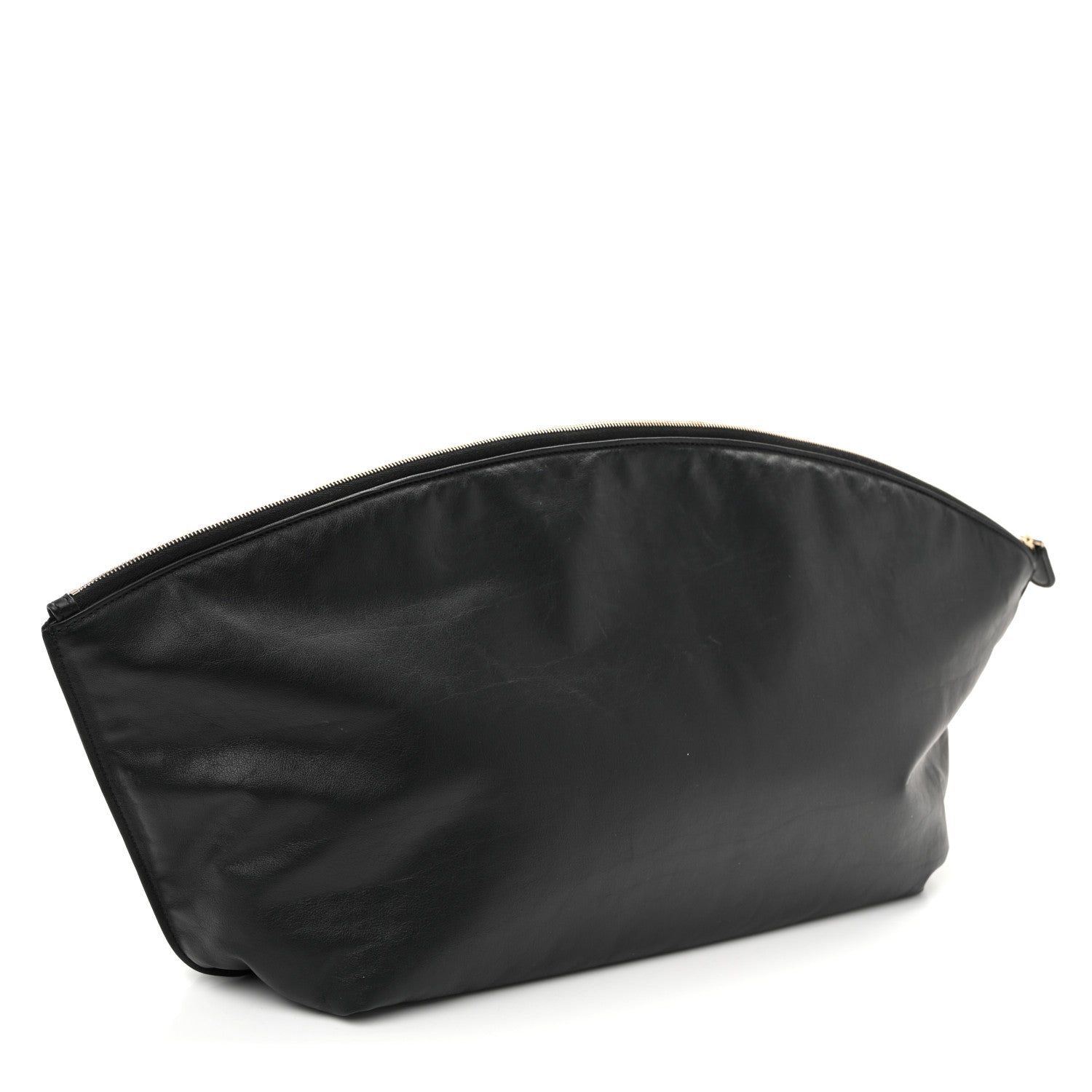 The Row Nappa XL Dante Clutch  Black 2 of 8