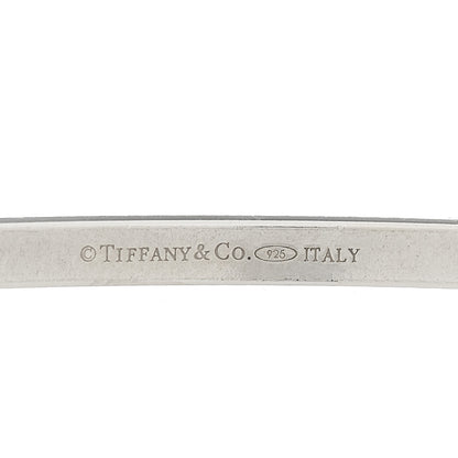 Tiffany Sterling Silver Logo Bangle Bracelet 4 of 4