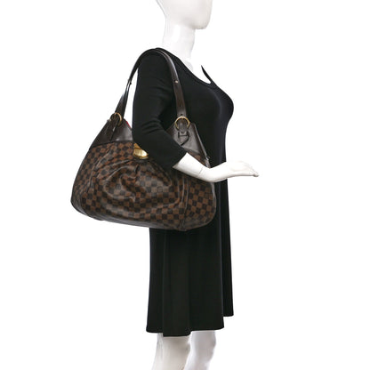 Louis Vuitton Damier Ebene Sistina GM 2 of 9