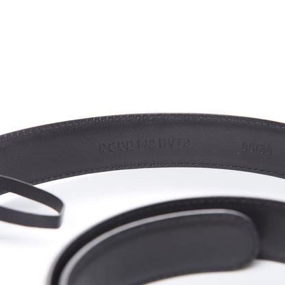 Versace Calfskin Palazzo Medusa Belt 95 38 Black 5 of 9