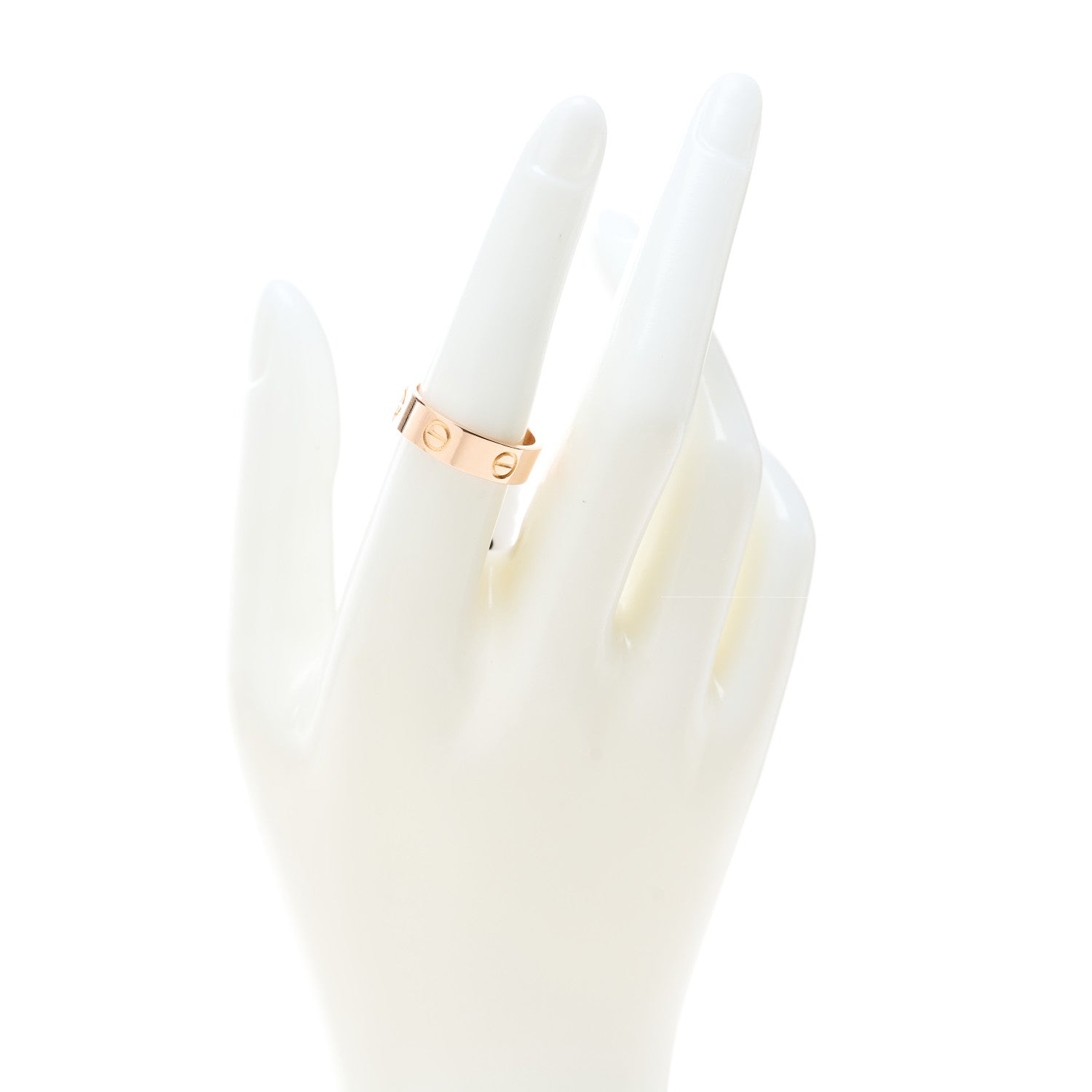 Cartier 18K Pink Gold 5.5mm LOVE Ring 54 6.75 2 of 4