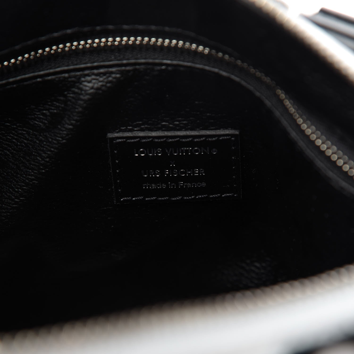 Louis Vuitton X UF Tufted Monogram Speedy Bandouliere 25 White Black 9 of 11