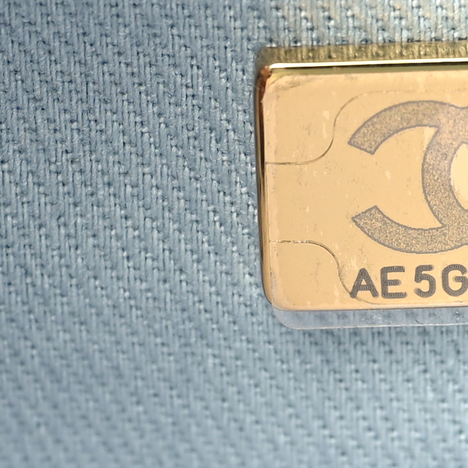 Chanel Caviar Quilted Medium Business Affinity Flap Light Blue 8 of 12