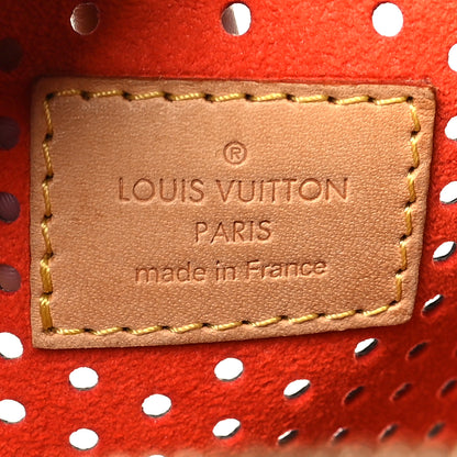 Louis Vuitton Monogram Perforated Speedy 30 Orange 6 of 9