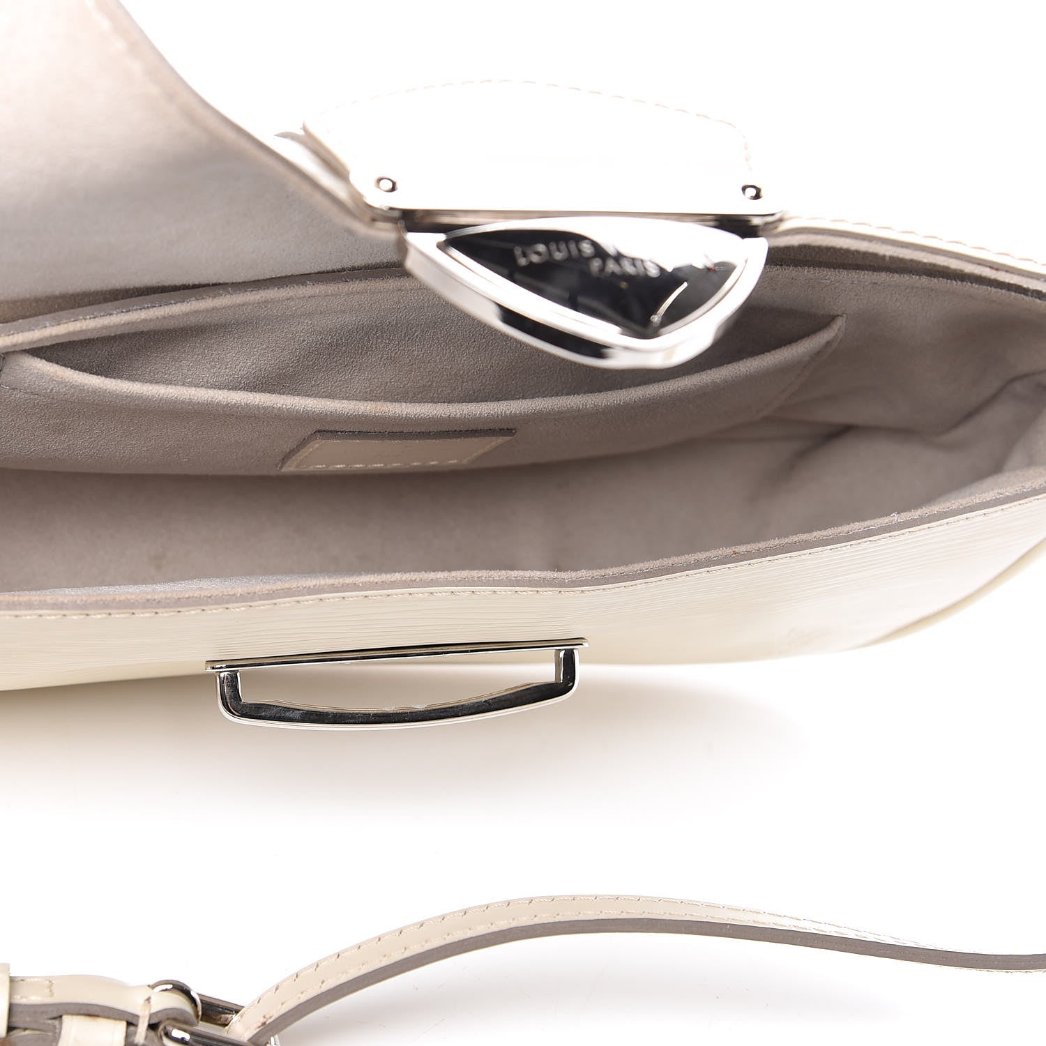 Louis Vuitton Epi Montaigne Clutch Ivory 5 of 12