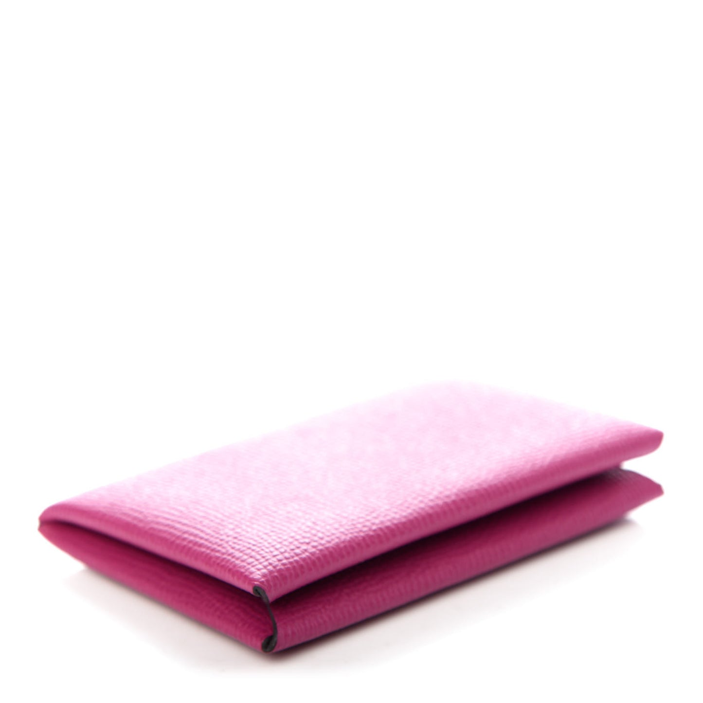 Epsom Calvi Card Case Rose Pourpre