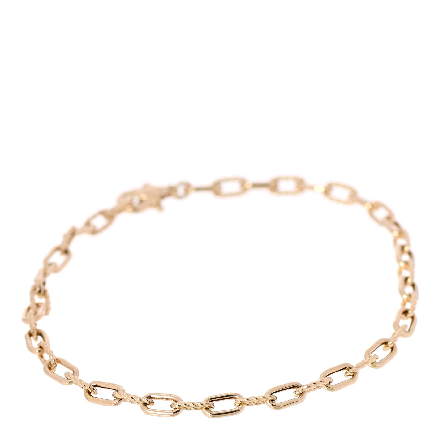 18K Yellow Gold Madison 3mm Classic Chain Bracelet