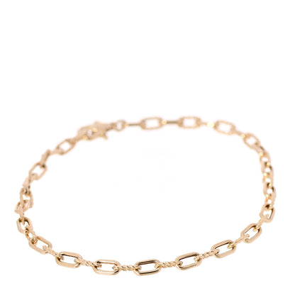 David Yurman 18K Yellow Gold Madison 3mm Classic Chain Bracelet 1 of 5