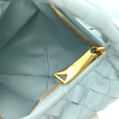 Bottega Veneta Nappa Intrecciato Mini Jodie Teal Washed 5 of 9