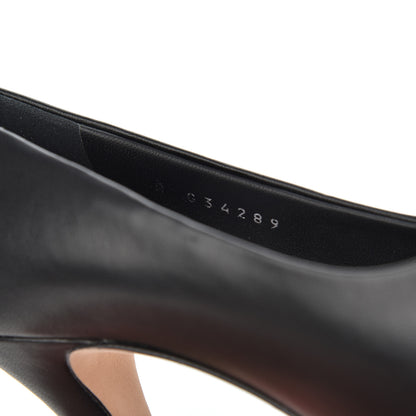 Chanel Lambskin CC Pumps 35 Black 8 of 16