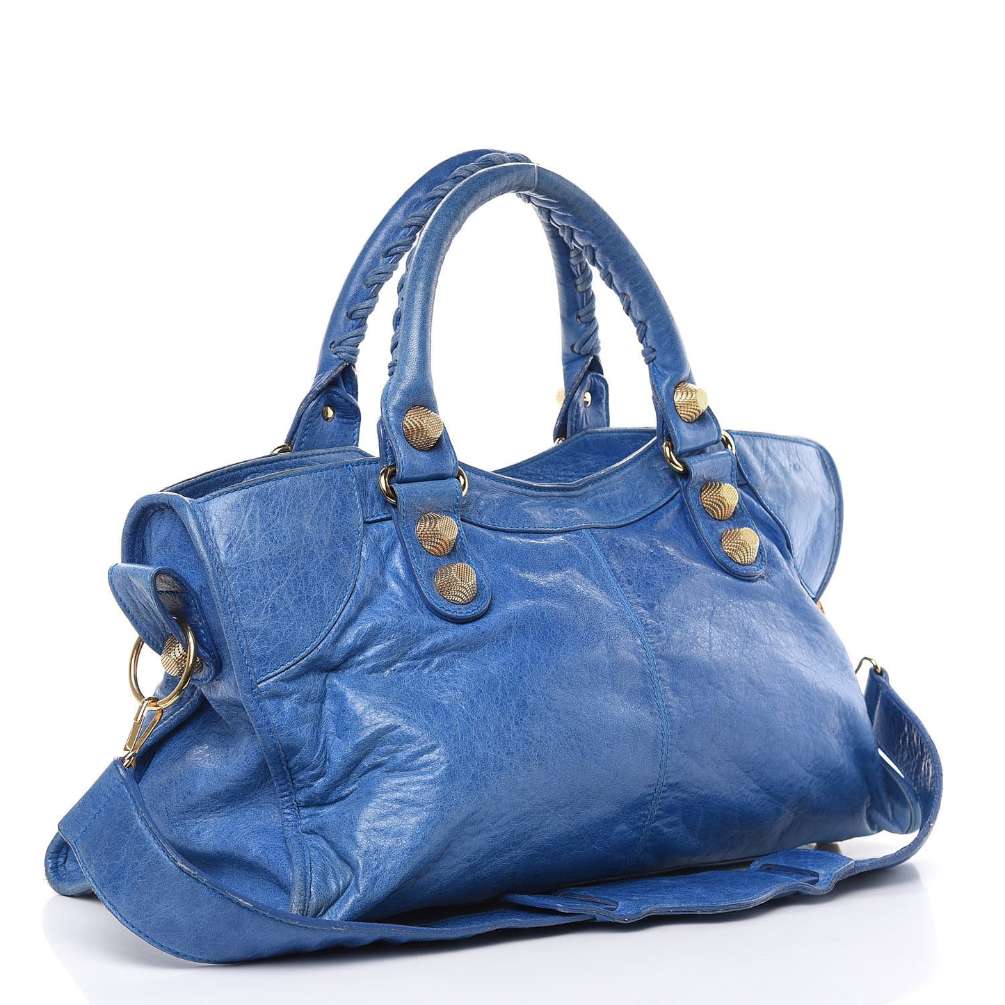 Agneau Giant 21 Gold Hardware Part Time Electric Bleu