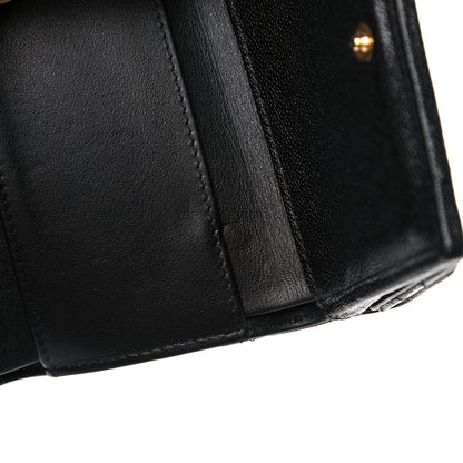 Chanel Caviar Quilted Small Boy Flap Wallet Black 9 of 11