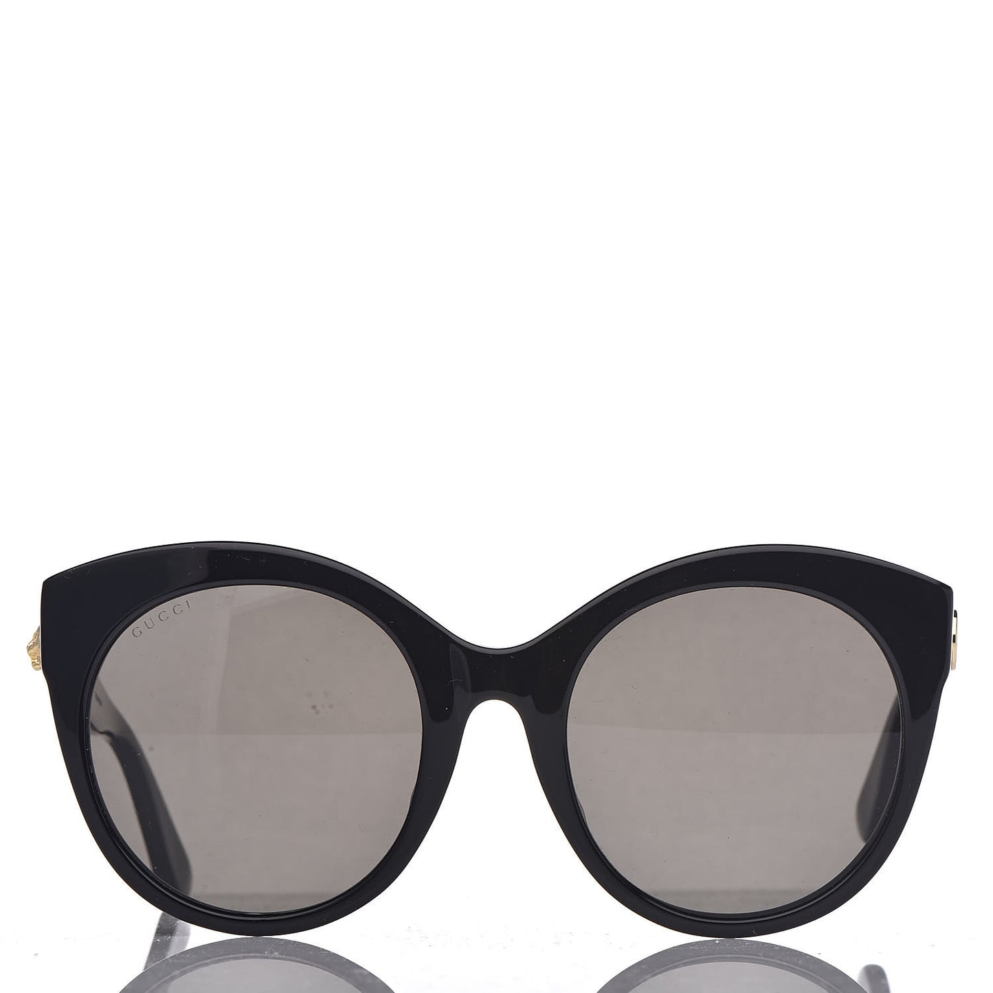Round GG Sunglasses GG0028SA Black