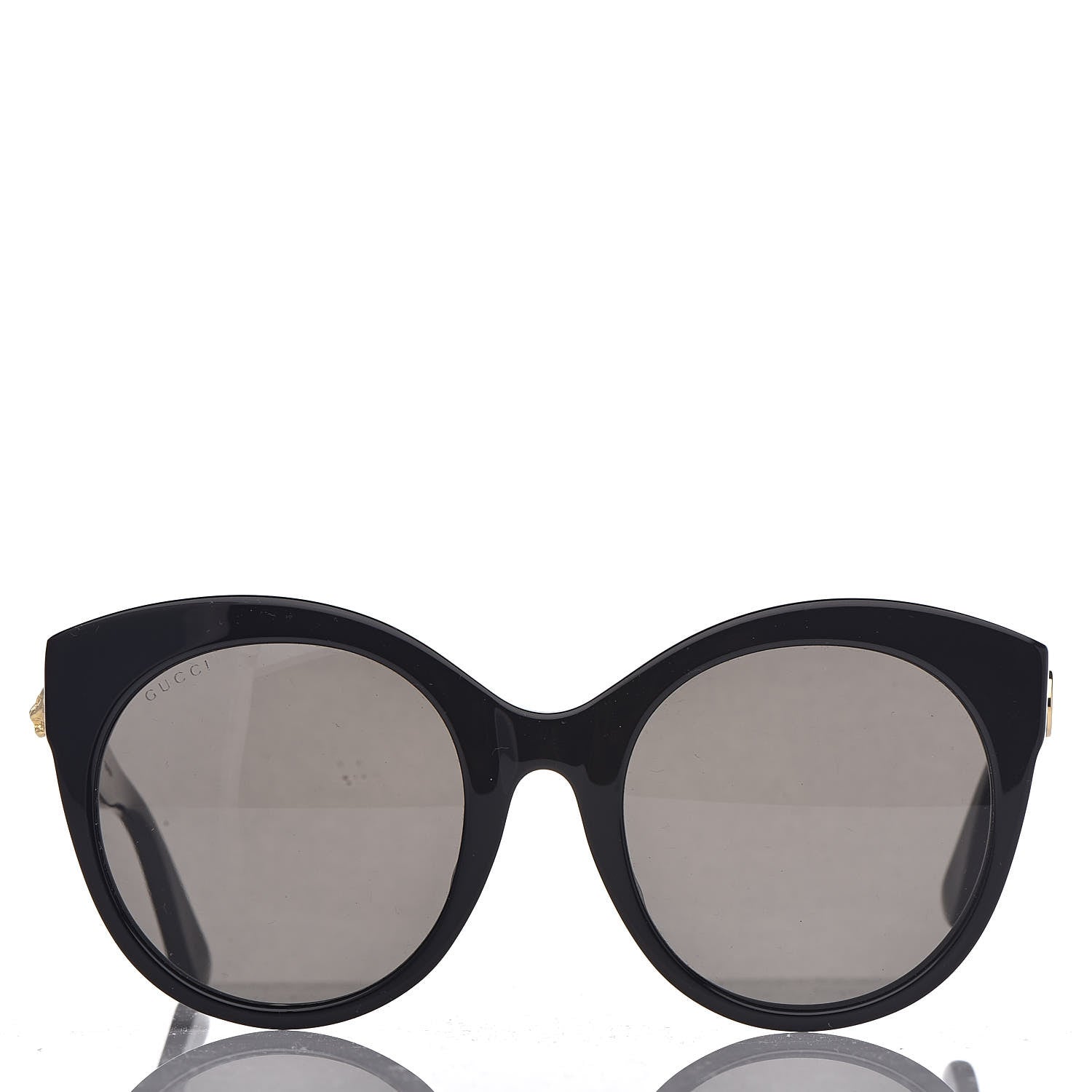 Gucci Round GG Sunglasses GG0028SA Black 4 of 18