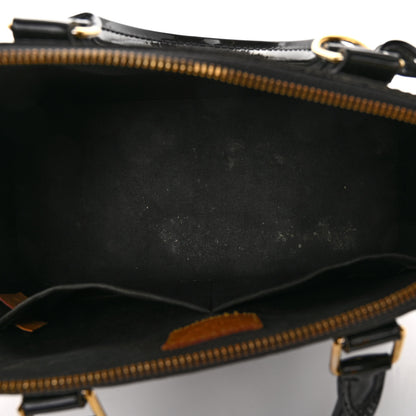 Louis Vuitton Vernis Alma PM Black 5 of 11