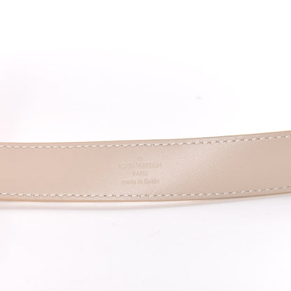 Louis Vuitton Mini Damier Azur 25mm LV Initiales Belt 90 36 8 of 9