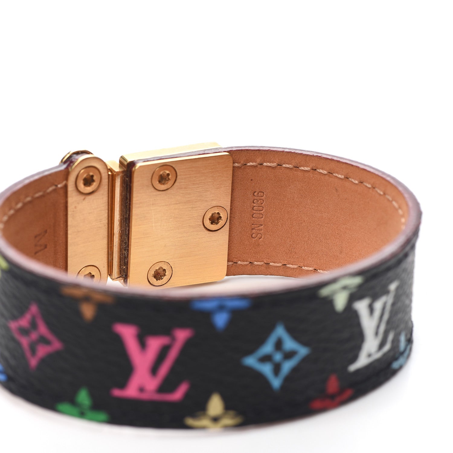 Louis Vuitton Monogram Multicolor Koala Bracelet M Black 6 of 6