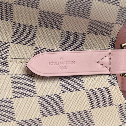 Louis Vuitton Damier Azur Neonoe MM Eau De Rose 6 of 8
