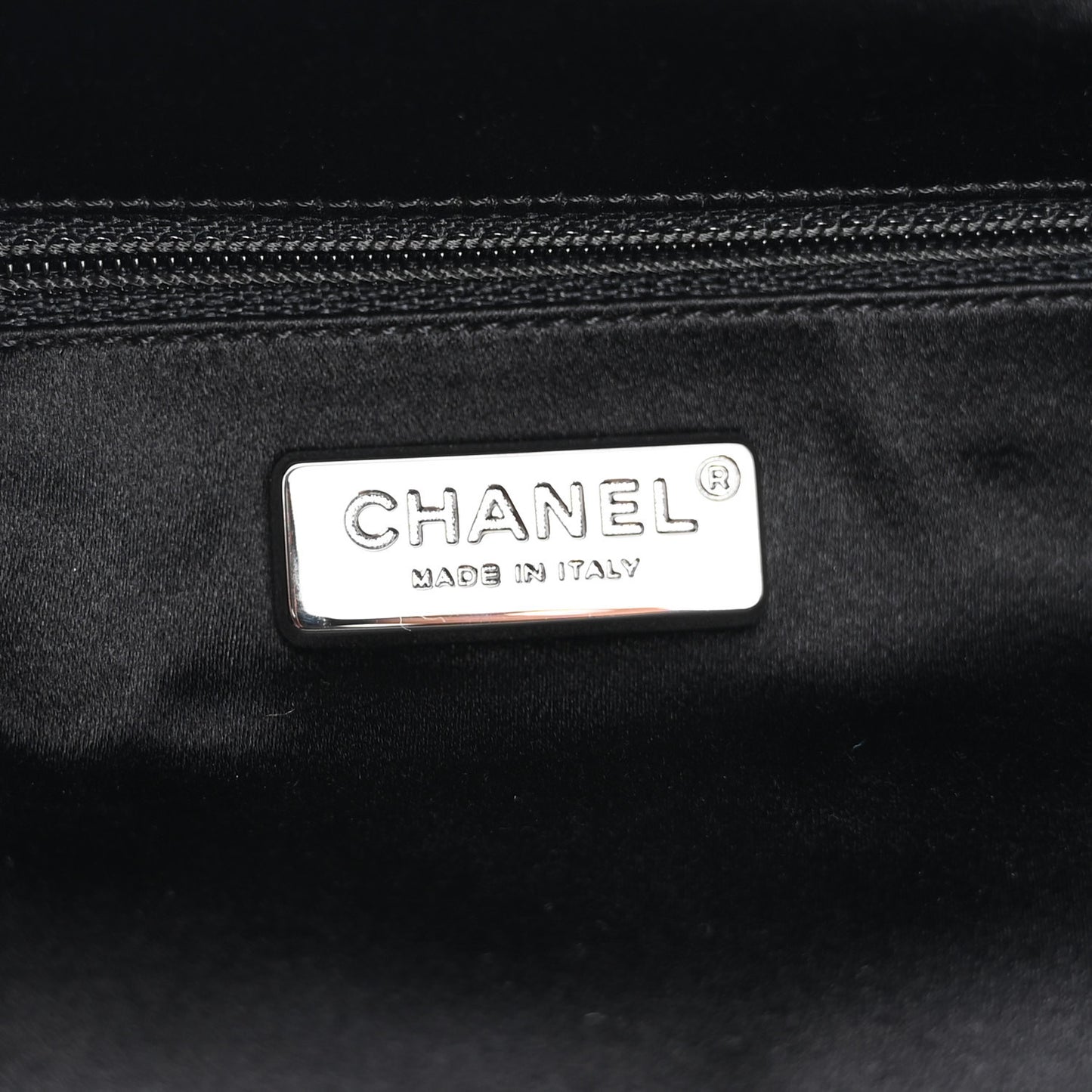 Tweed Strass Pudong Clutch Black