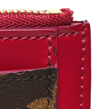 Louis Vuitton Monogram Zipped Card Holder Fuchsia 9 of 9