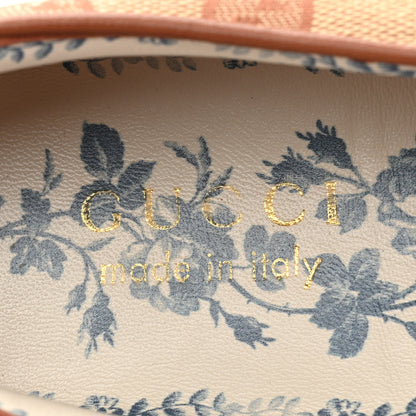 Gucci X MLB GG Monogram NY Yankees Embroidered Mens Slip On Sneakers 9 Beige Ruggine Rust 7 of 11