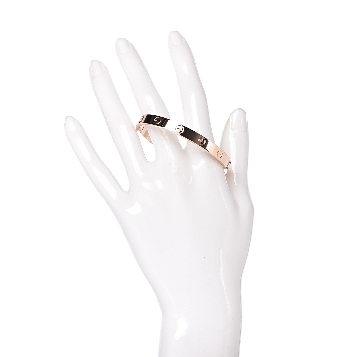 Cartier 18K Pink Gold LOVE Bracelet 16 2 of 7