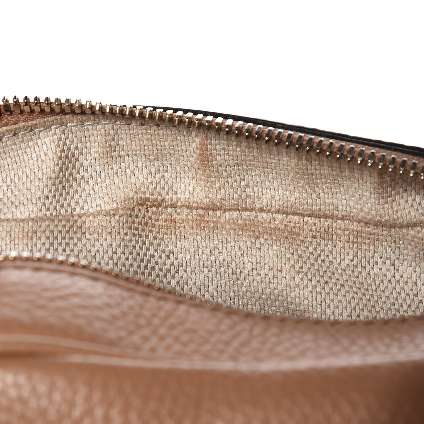 Pebbled Calfskin Small Soho Disco Bag Camelia