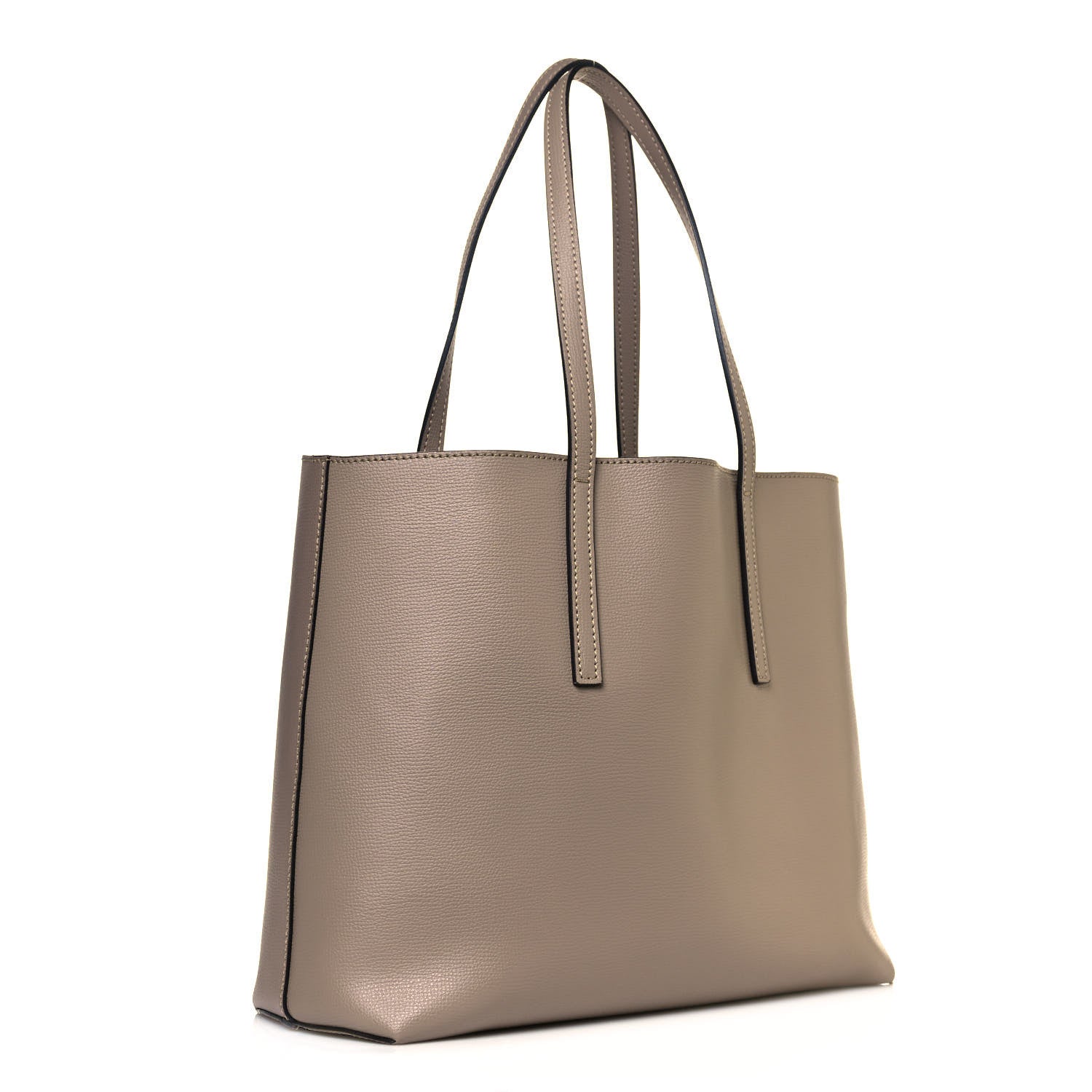 Fendi Vitello Vienna Enamel F is Fendi Shopping Tote Tortora Taupe 3 of 12