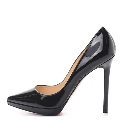 Christian Louboutin Patent Pigalle Plato 120 Pumps 39.5 Black 1 of 11