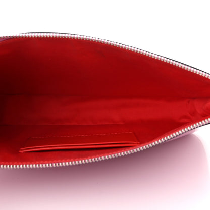 Christian Louboutin Patent Loubila Chain Clutch Gummy 5 of 13