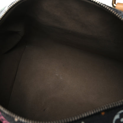 Louis Vuitton Monogram Multicolor Speedy 30 Black 5 of 10