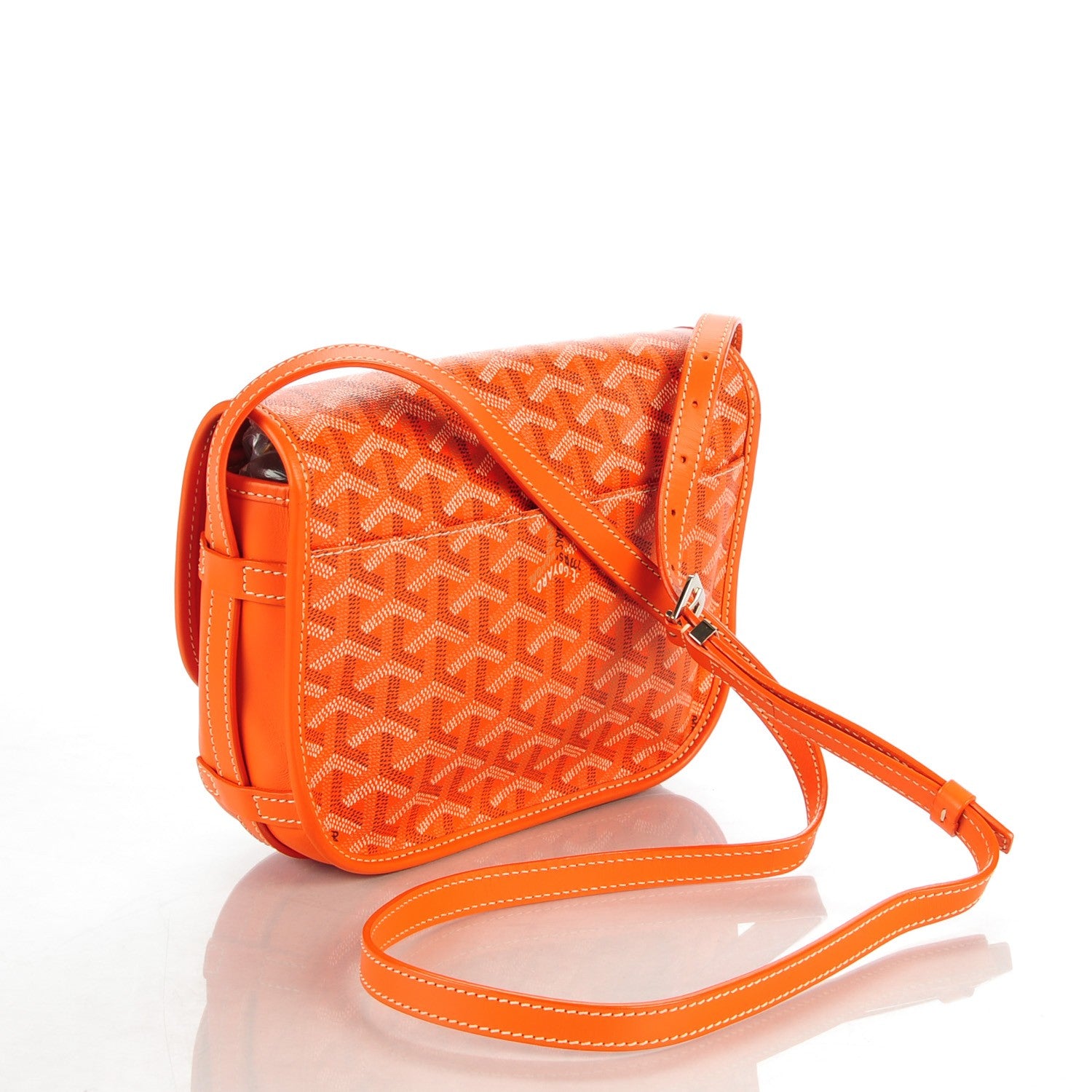 Goyard Goyardine Belvedere PM Messenger Bag Orange 3 of 7