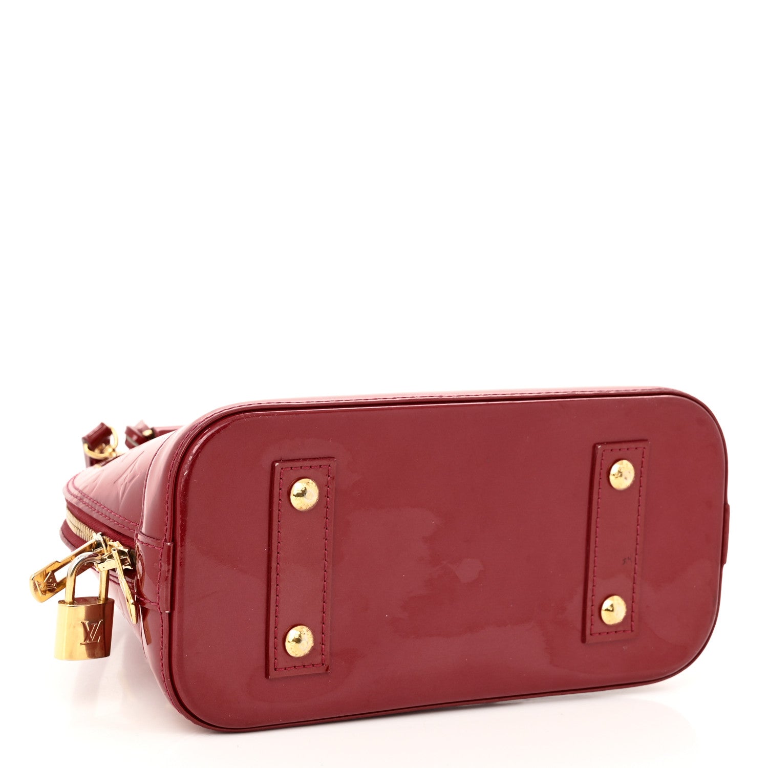 Louis Vuitton Vernis Alma BB Rose Indien 4 of 11