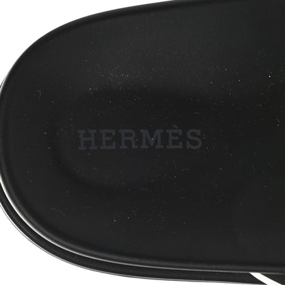 Hermes Calfskin Womens Chypre Sandals 38 White 7 of 9